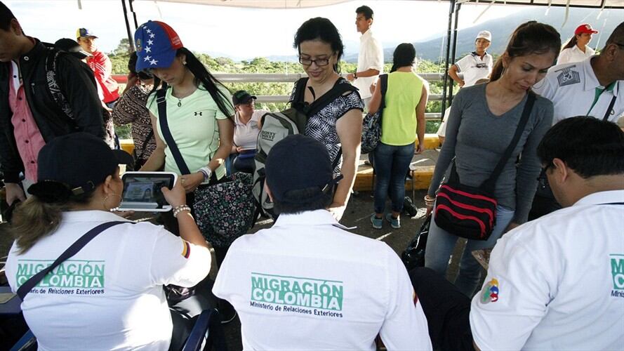 Frontera con Venezuela. Foto: Agencia EFE