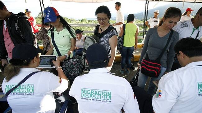 Frontera con Venezuela. Foto: Agencia EFE