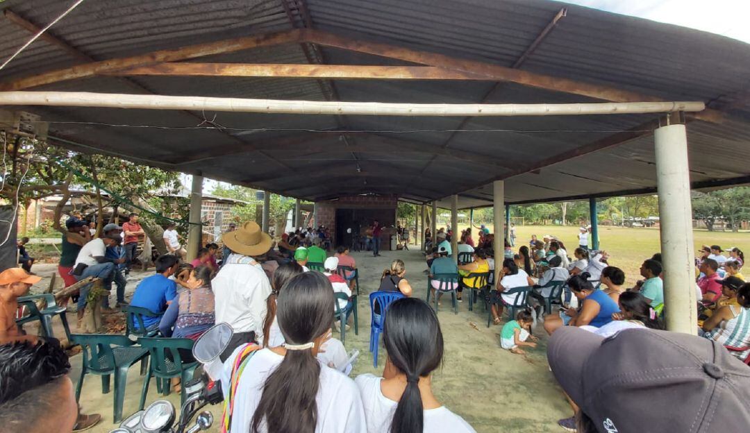 La comunidad de Puente Tabla estaba exigiendo que regresaran sanos y salvos. 