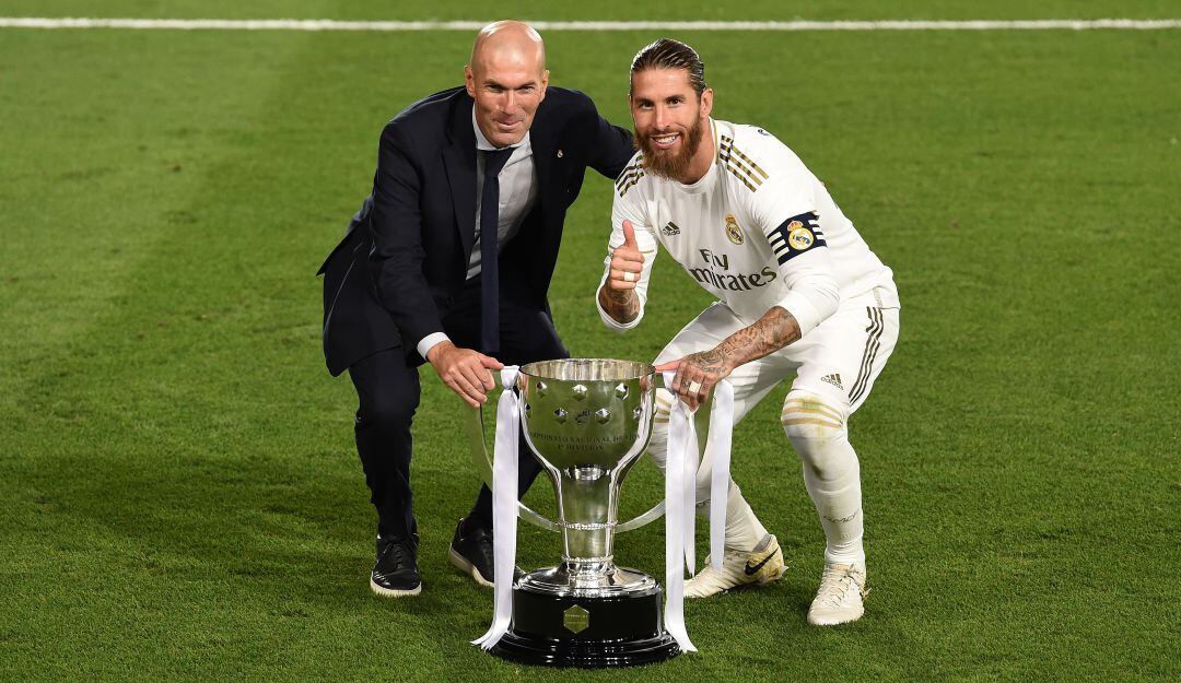Zidane y Sergio Ramos