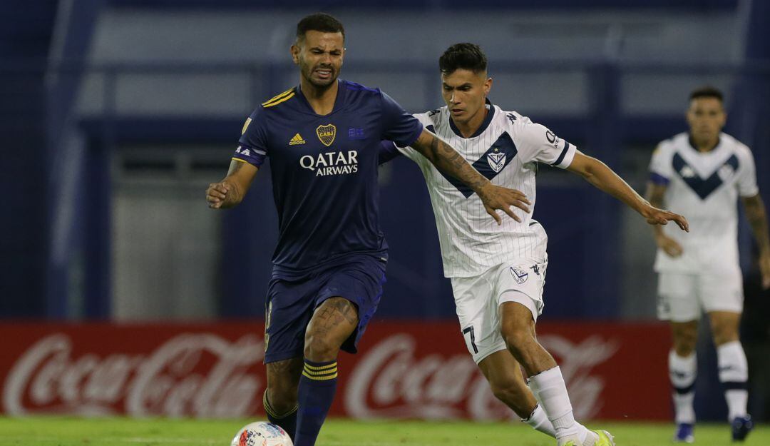 Edwin Cardona, autor de un gol frente a Vélez