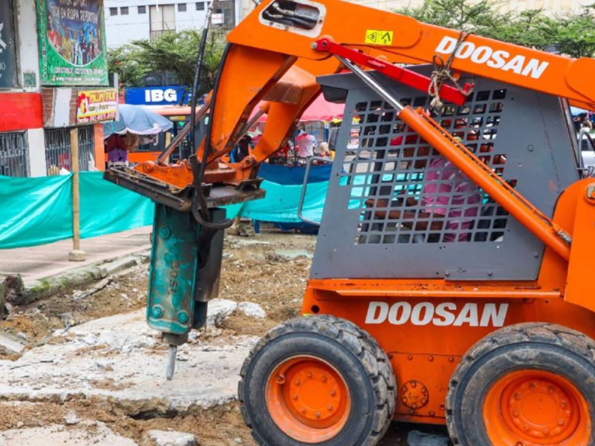 Arranca intervención de la carrera 3A en el centro de Ibagué