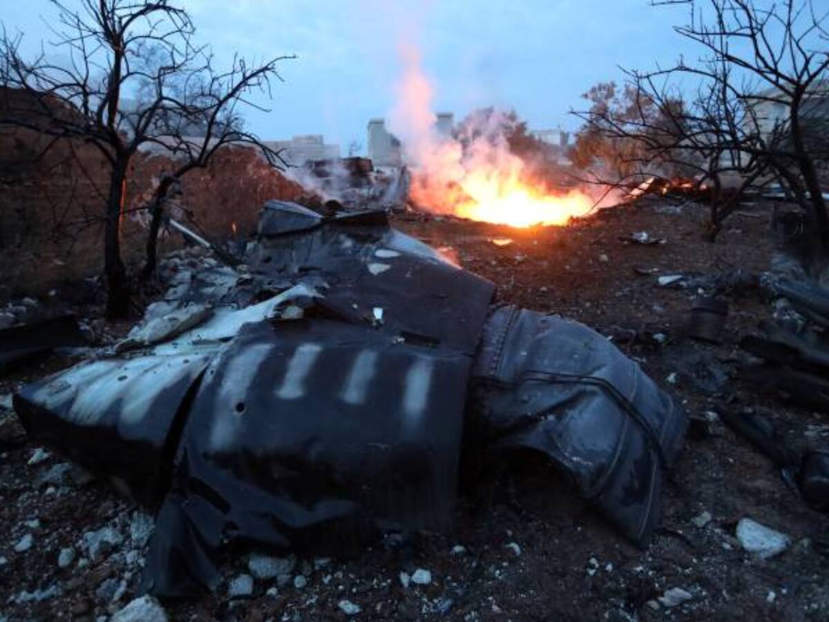 Mueren los 32 ocupantes de avión de transporte ruso al estrellarse en Siria