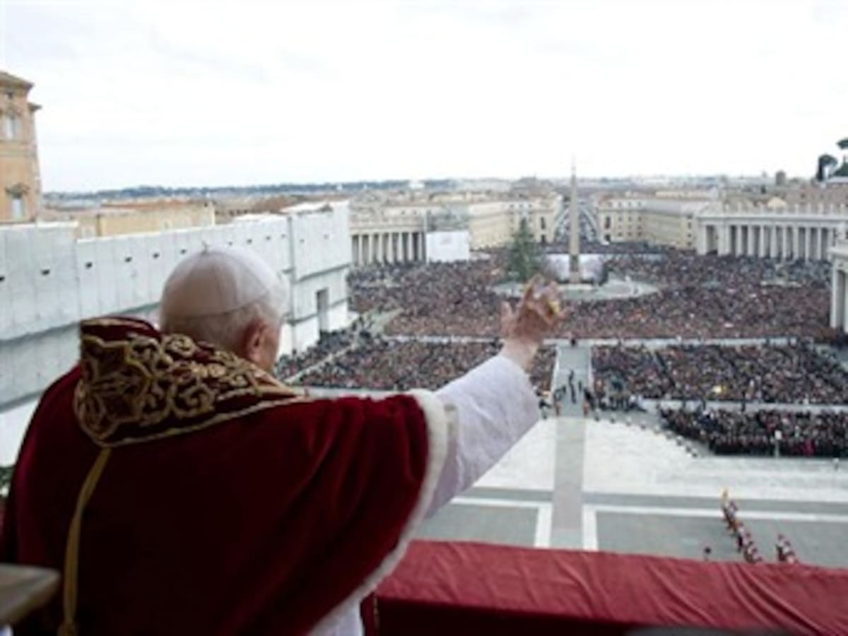 El Papa dice que el nacimiento de Cristo es la esperanza que vence al miedo