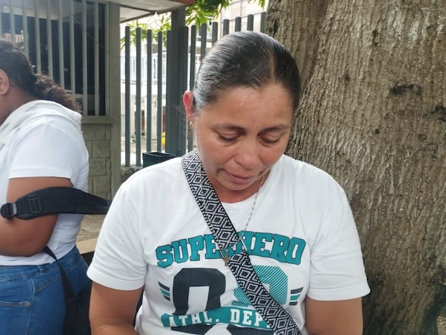 Madre del menor asesinado. Foto: cortesía.