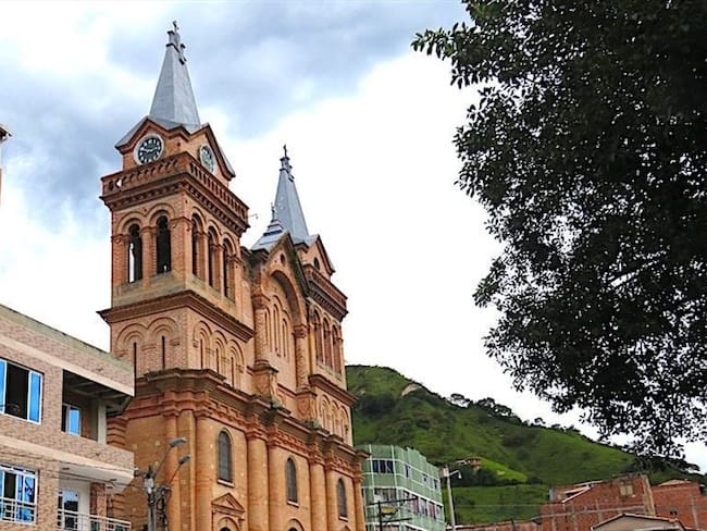 Iglesia de Barbosa, Antioquia. Foto: Cortesía