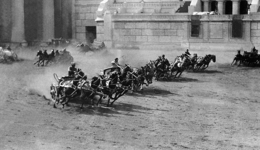 En el set de Ben-Hur