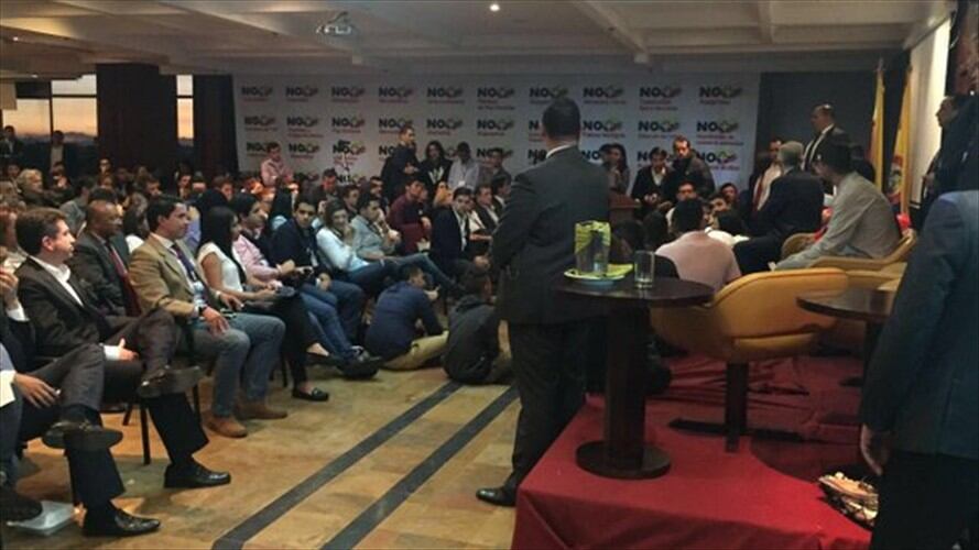 Encuentro nacional de juventudes del Centro Democrático. Foto: @CeDemocratico (Twitter)