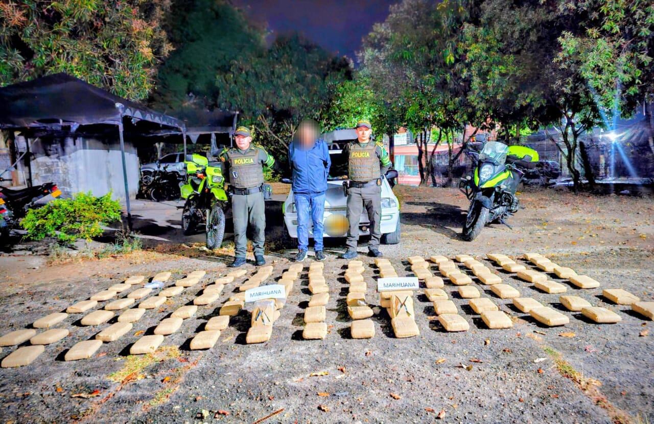 El operativo se cumplió en el municipio de Saldaña, Tolima