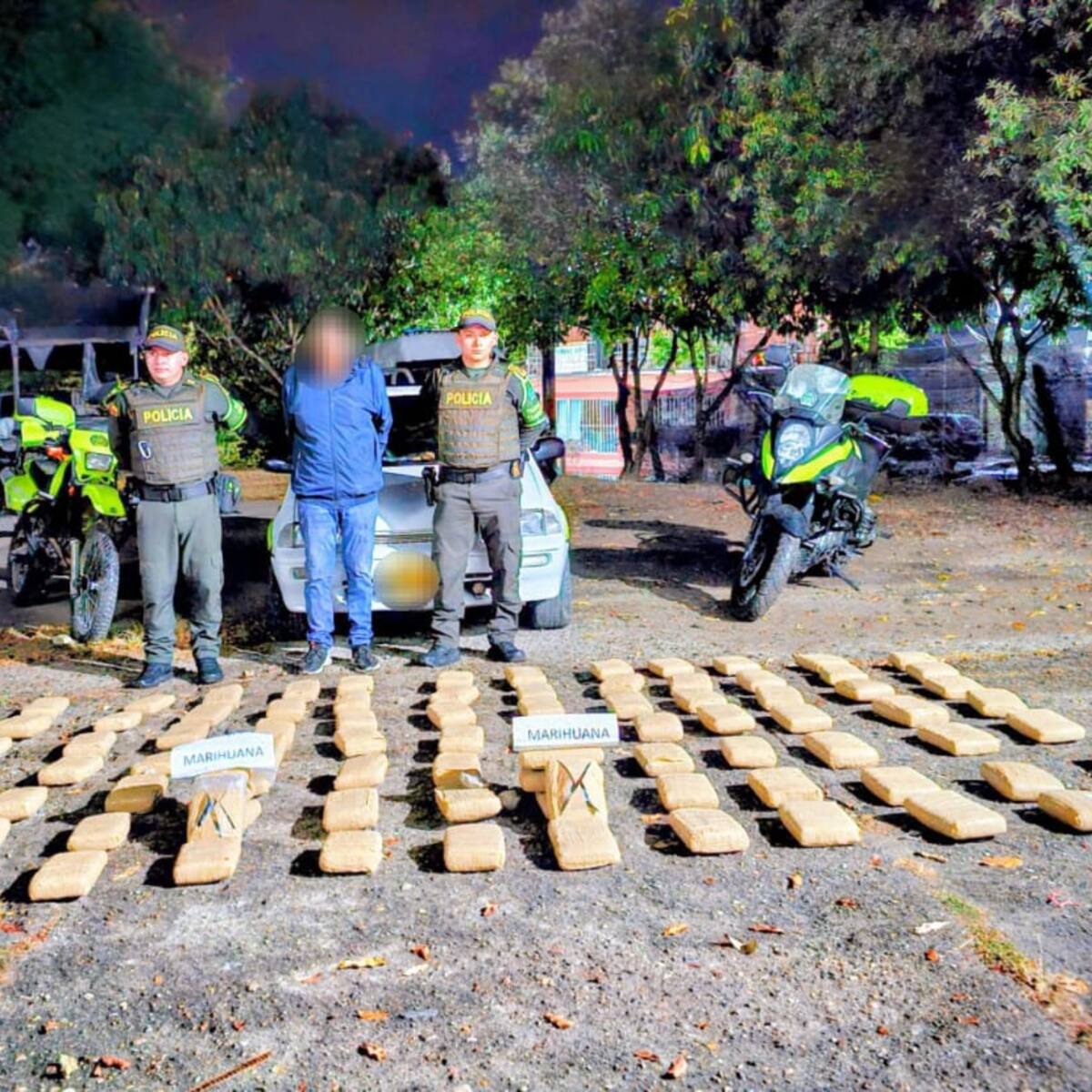 Bogotá era el destino de un cargamento de marihuana detectado en vías del Tolima