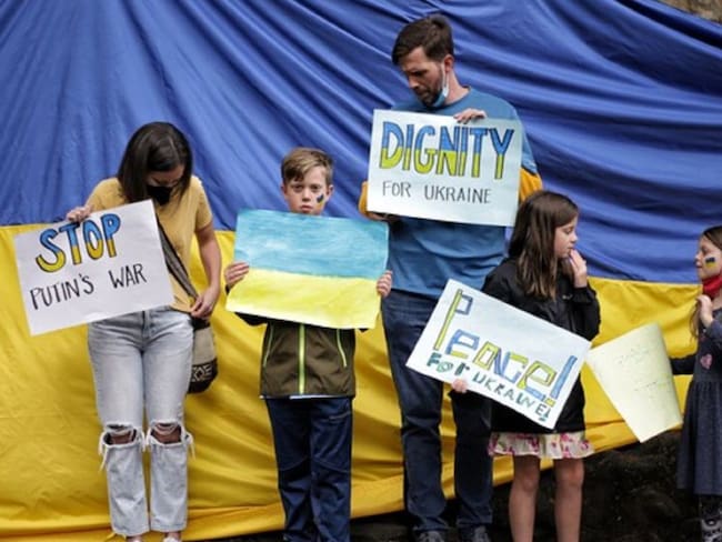 Al menos 349 niños han muerto por la guerra de Rusia y Ucrania