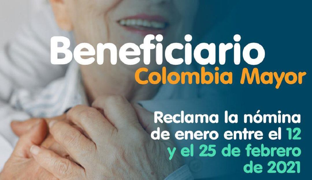 Pago del beneficio Colombia Mayor