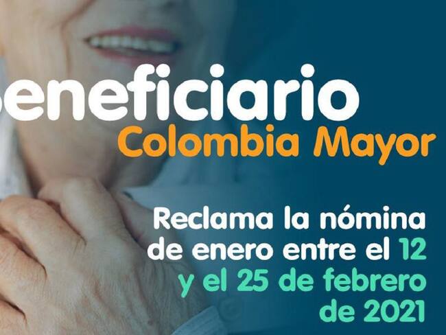 Pago del beneficio Colombia Mayor