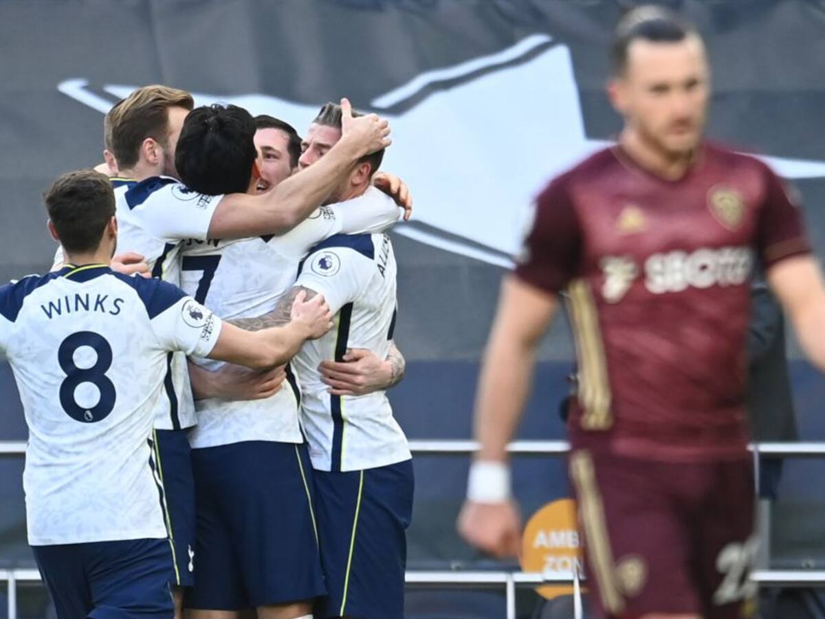 Sin Dávinson Sánchez, Tottenham goleó al Leeds de Bielsa