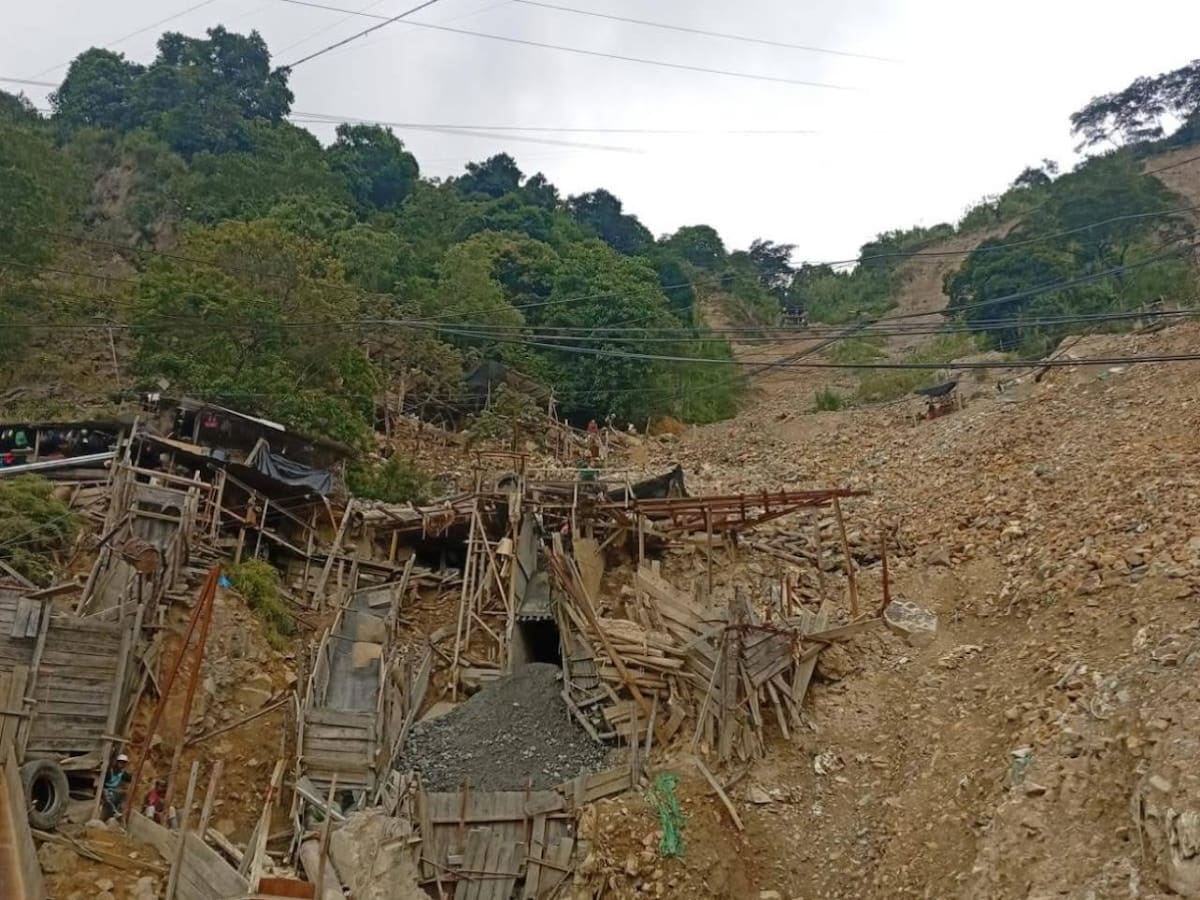 Reportan la muerte de un minero que cayó de 146 metros en una mina de Marmato, Caldas