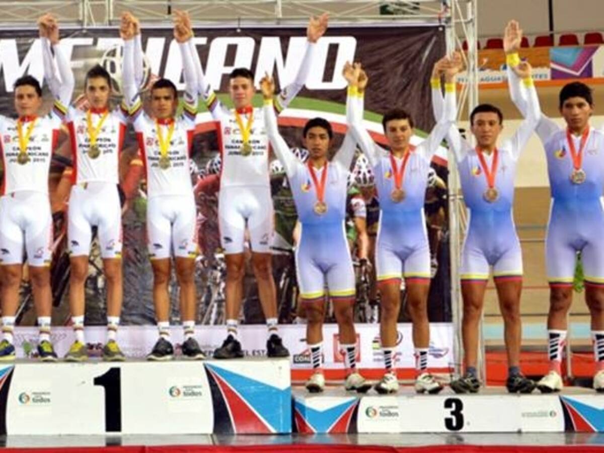 Oro para Colombia en el inicio del Panamericano juvenil de pista