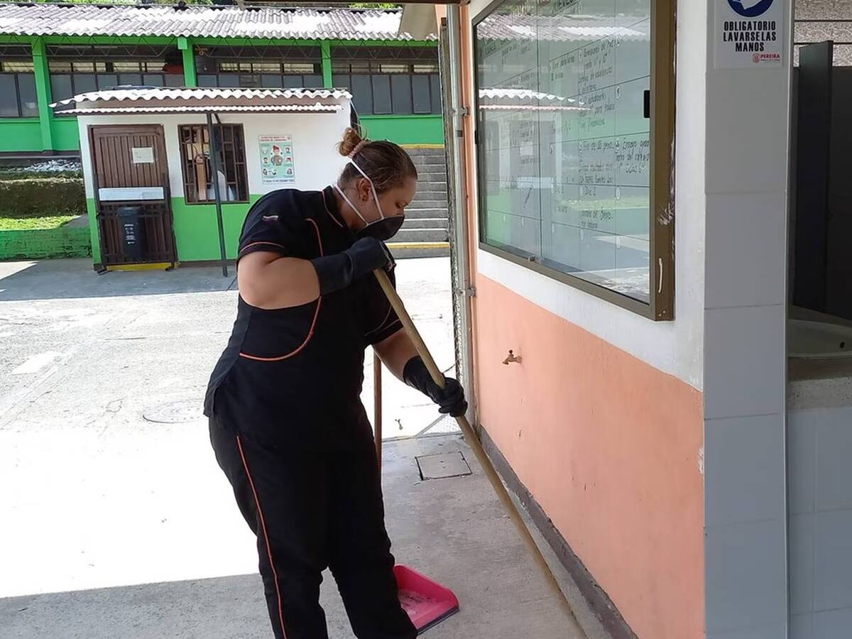 Muchos colegios de Dosquebradas no cuentan con personal de aseo: Sindicato de Educadores