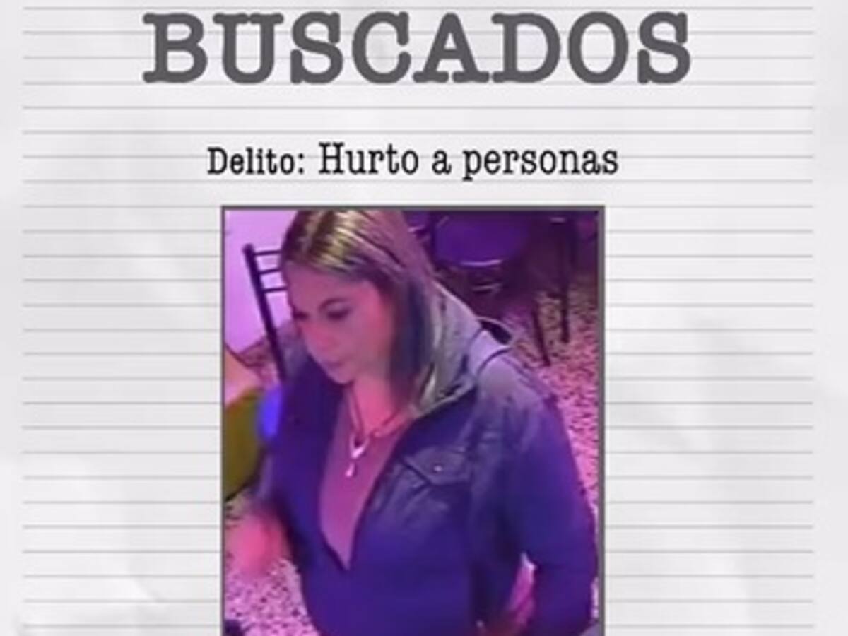 Intensifican la búsqueda de mujer que utiliza escopolamina para robar a hombres en Bogotá