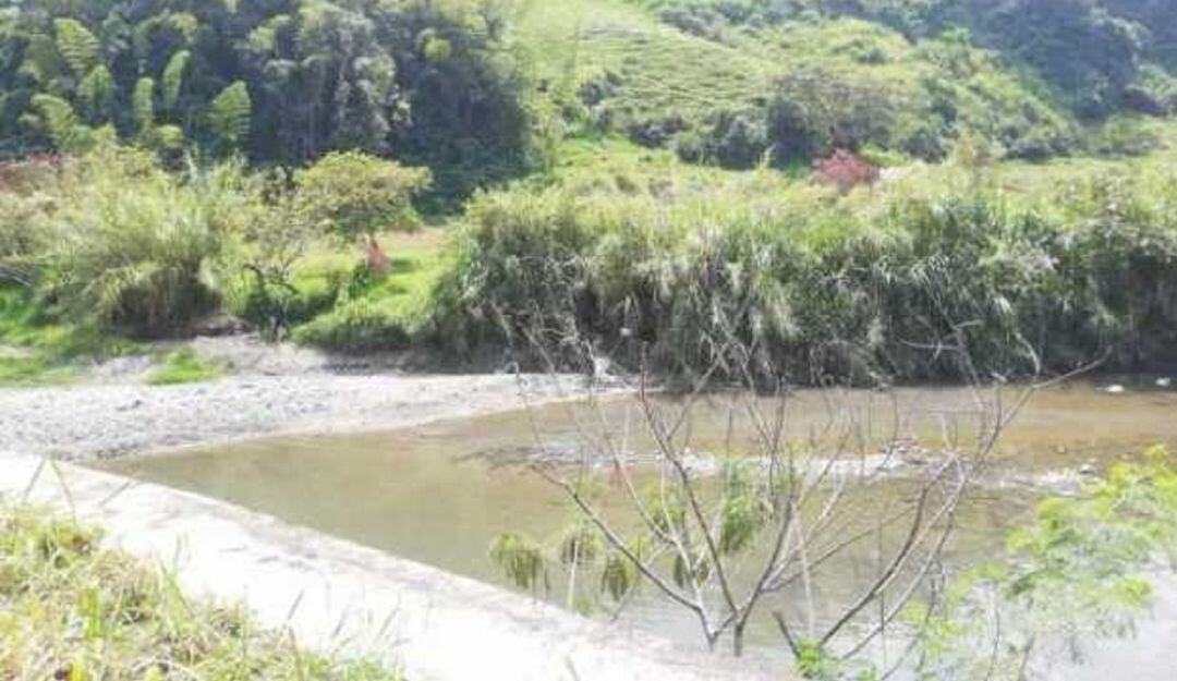 Lugar donde estuvo la joven