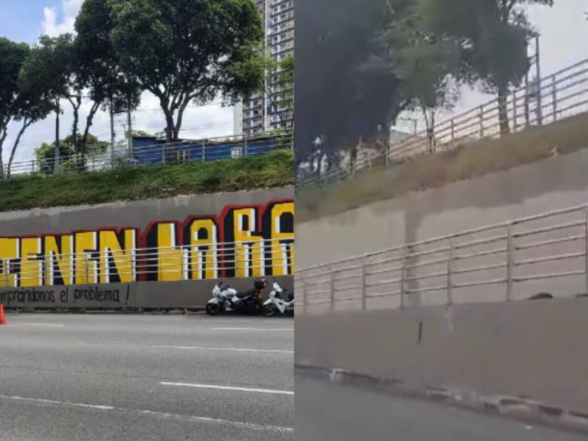 ¡Vuelve y juega! por cuarta vez eliminaron el mural de ‘Las Cuchas Tienen La Razón’ en Bucaramanga