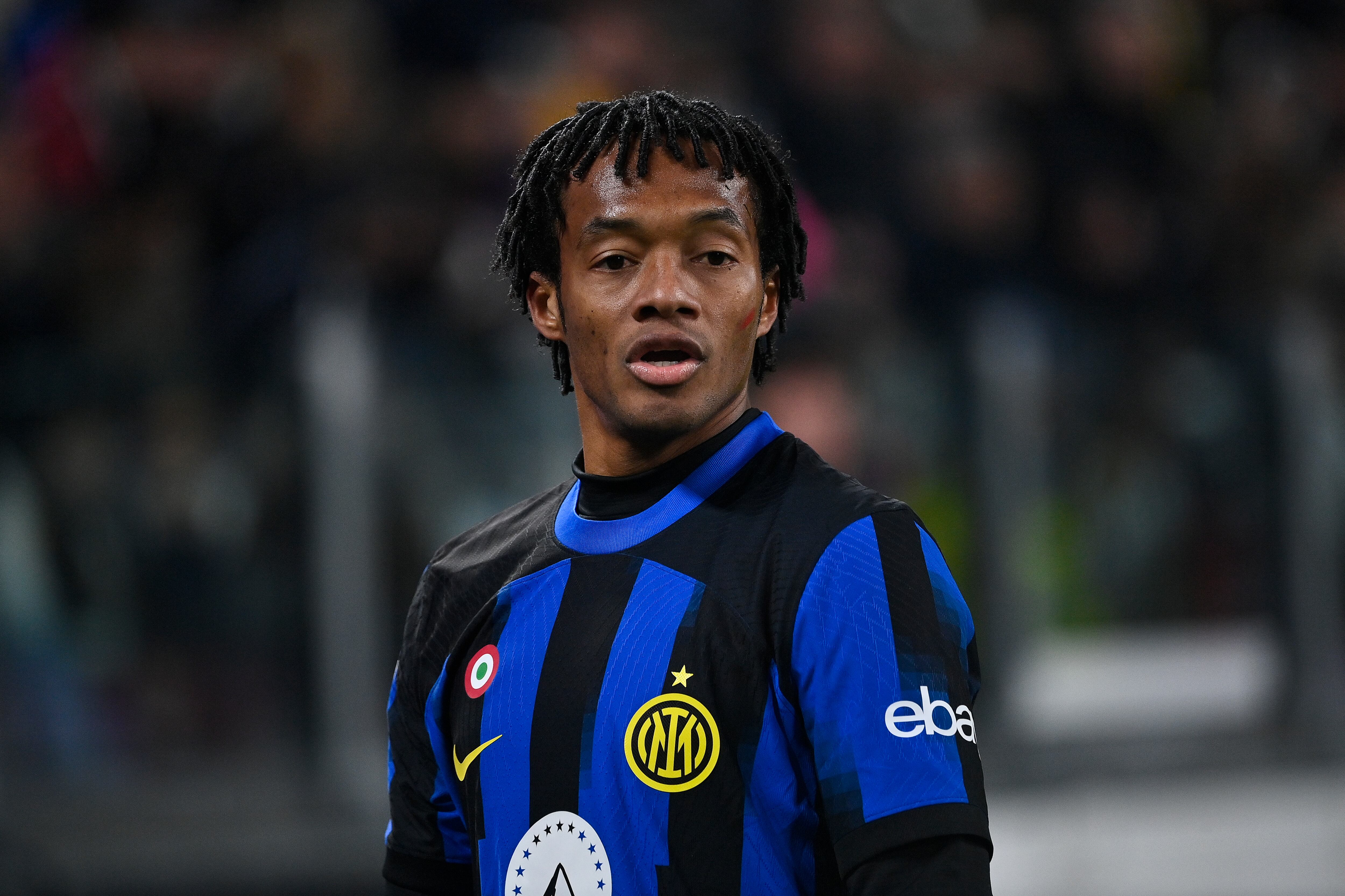 Juan Guillermo Cuadrado con el Inter. | Foto: Stefano Guidi/Getty Images