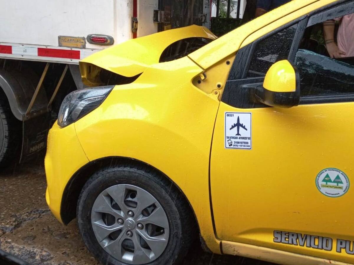 Taxista resultó herido en un ataque a bala en el sur de Cartagena