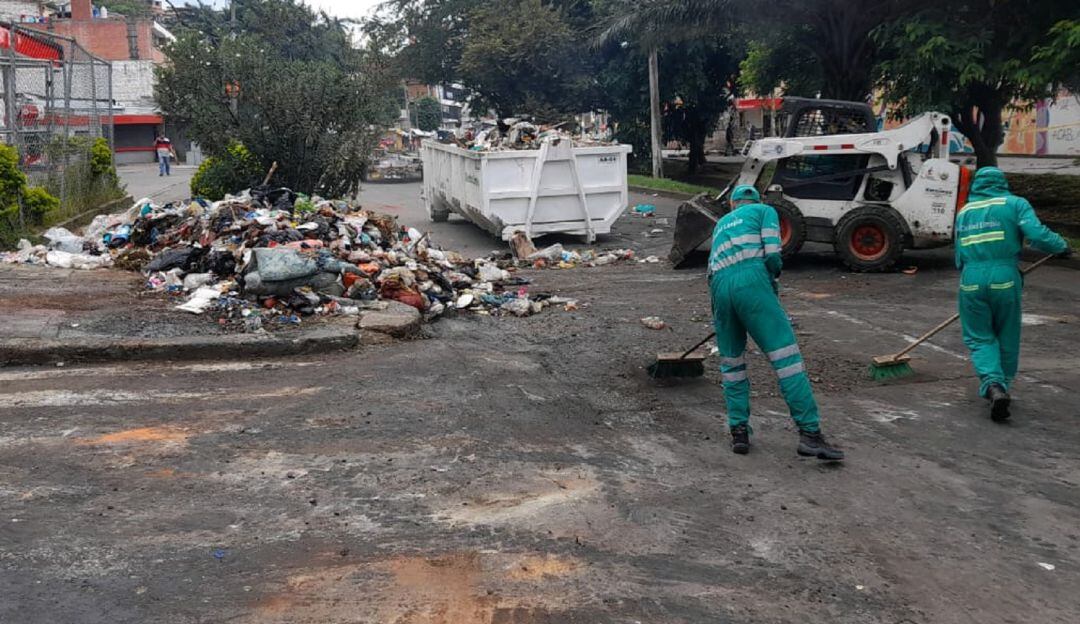En los últimos días solo han podido recolectar alrededor del 30% de los residuos que se generan en la ciudad por día.