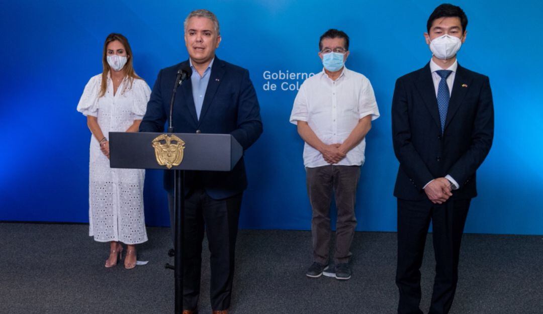 El presidente Iván Duque.