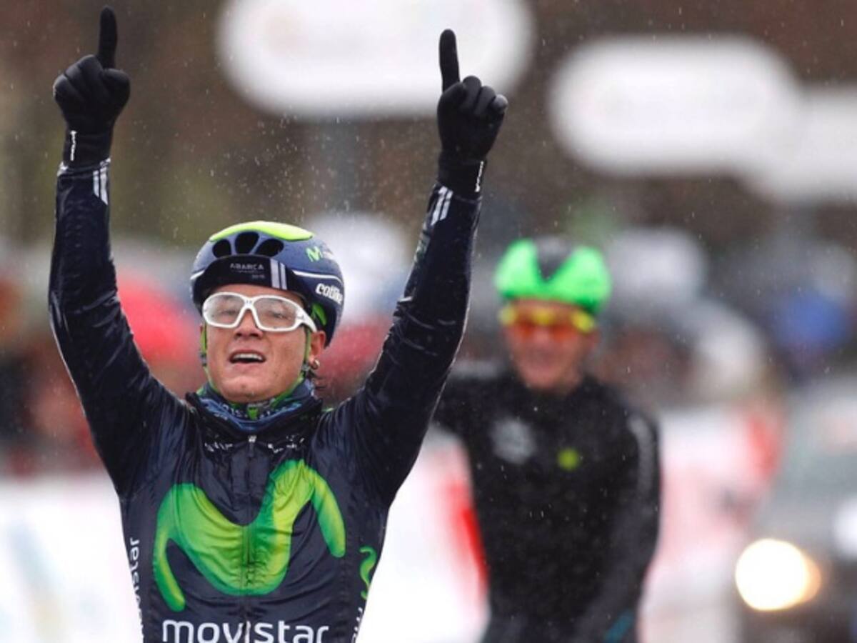 Carlos Betancur gana la segunda etapa de La Vuelta Asturias