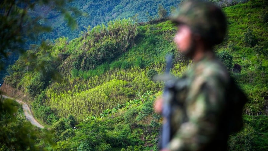 Las organizaciones de derechos humanos piden garantías de seguridad para las comunidades afectadas por la violencia en Antioquia. Foto: Getty Images / RAÚL ARBOLEDA.