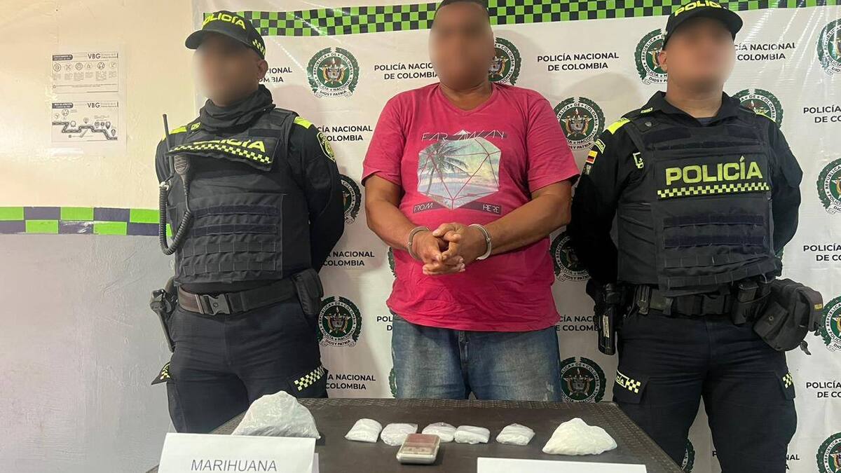 Ocho capturados por tráfico de drogas en Cartagena