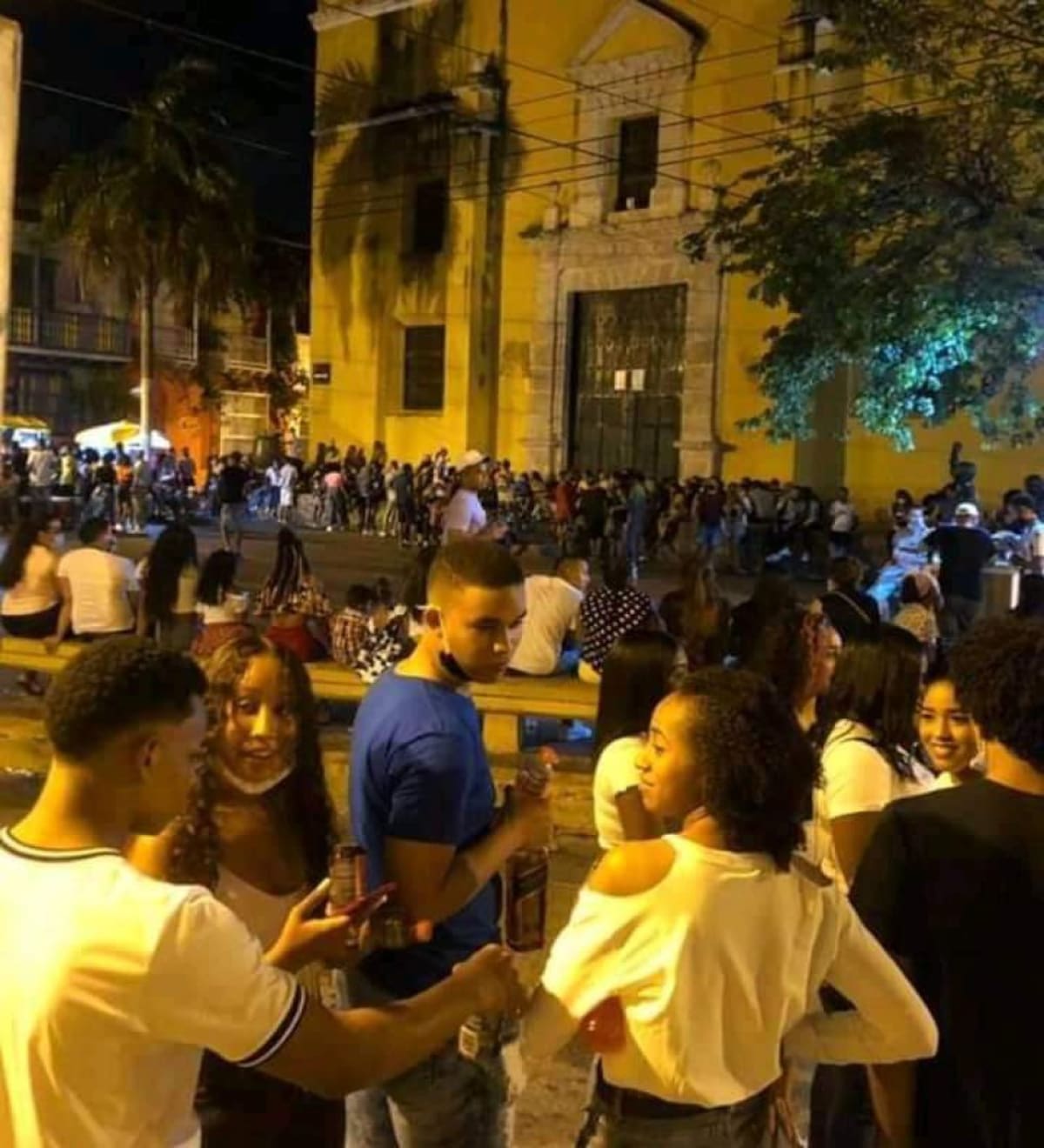 Plaza de la Trinidad en Getsemaní