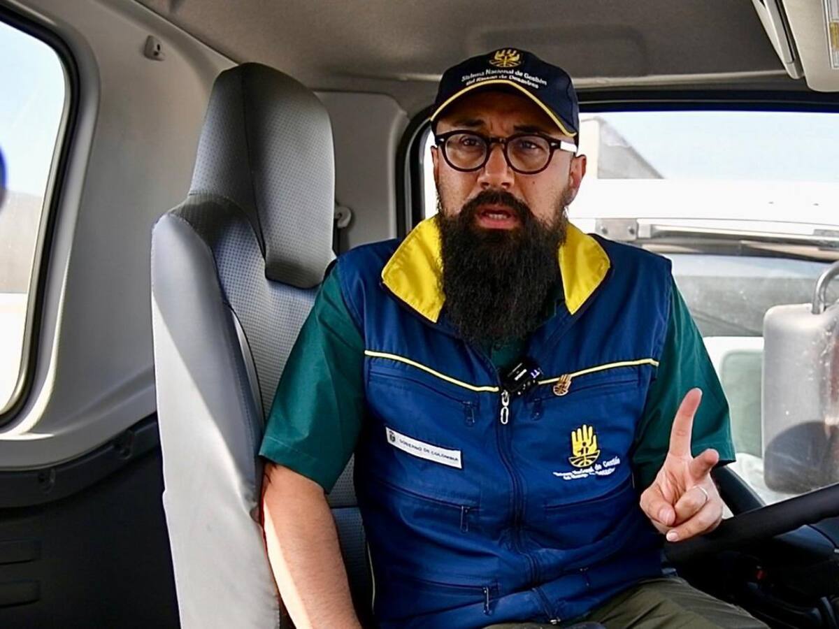 Director de la UNGRD visita las zonas de desastre en Santander