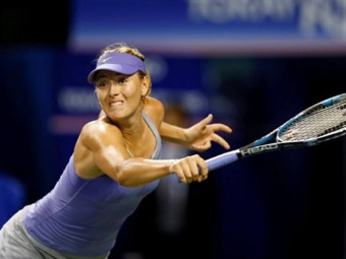 Maria Sharapova ya está octavos del Torneo de Tokio