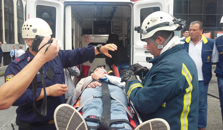 Simulacro de evacuación por terrorismo