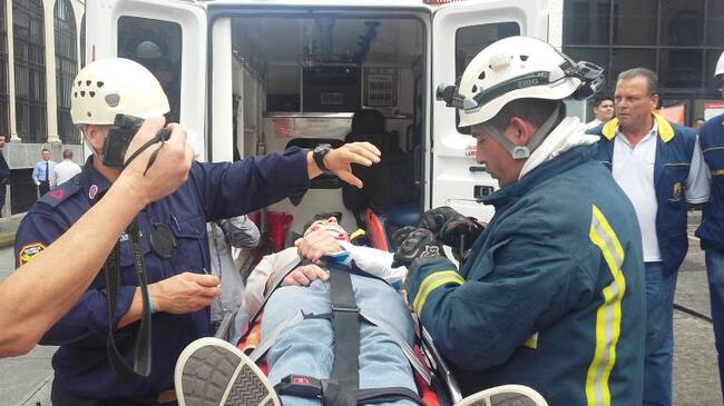 Simulacro de evacuación por terrorismo