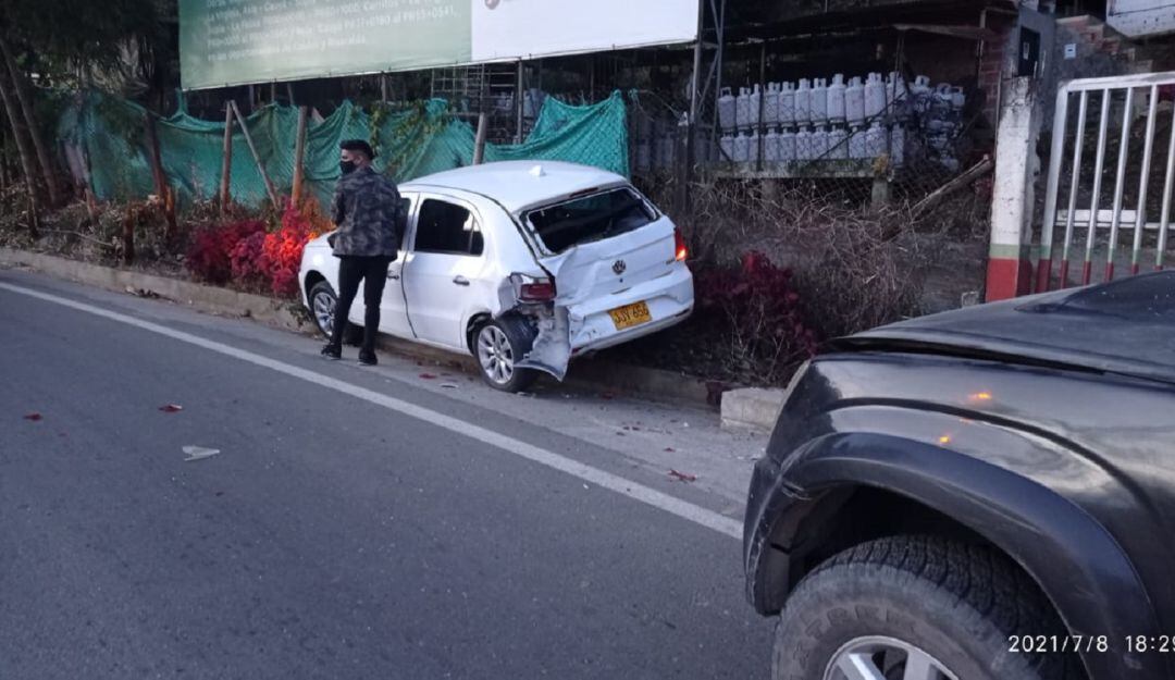 Foto: Enviada desde la Defensa Civil del municipio de Anserma, Caldas.