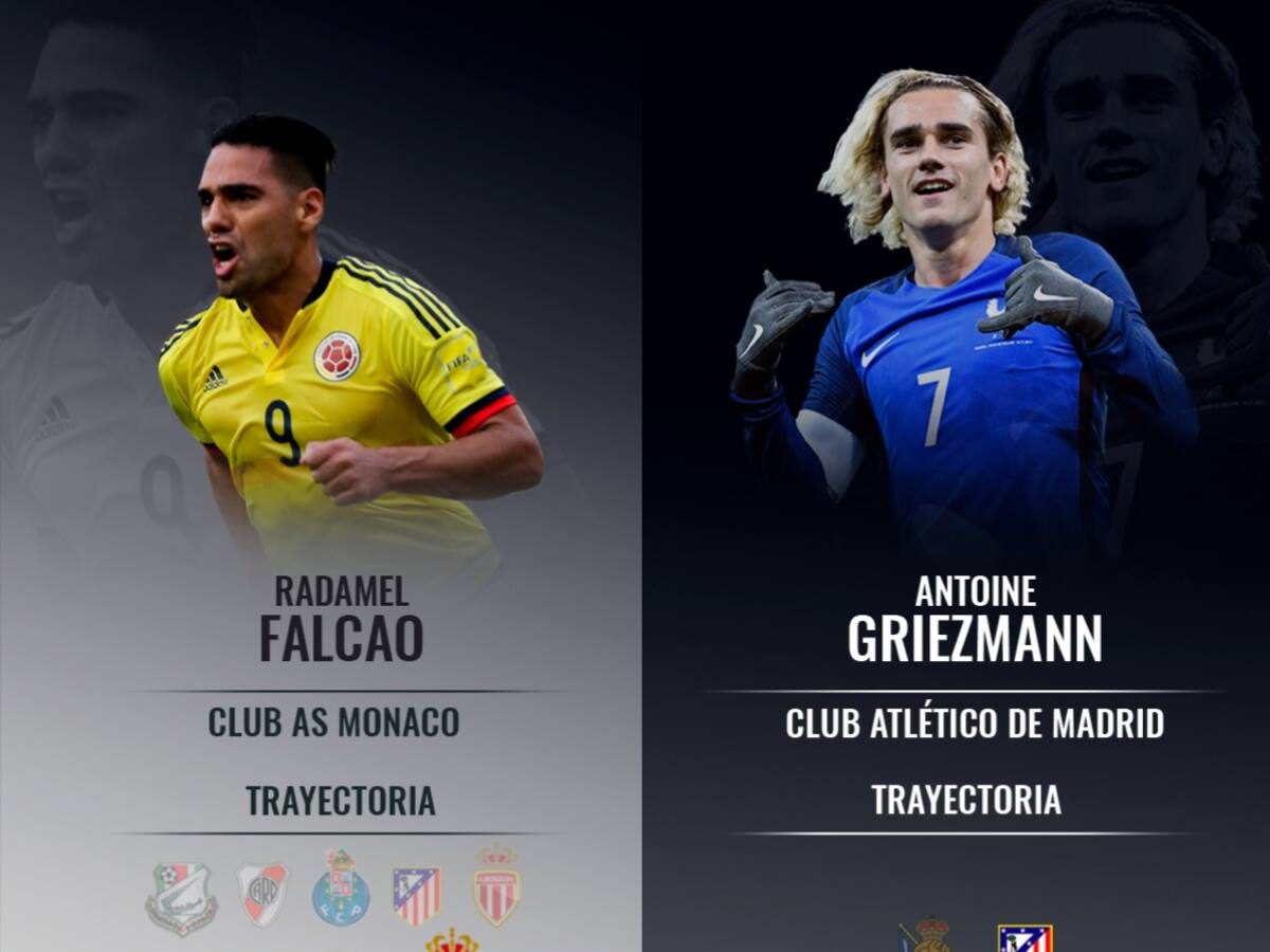 Falcao Vs. Griezmann, duelo de goleadores en París