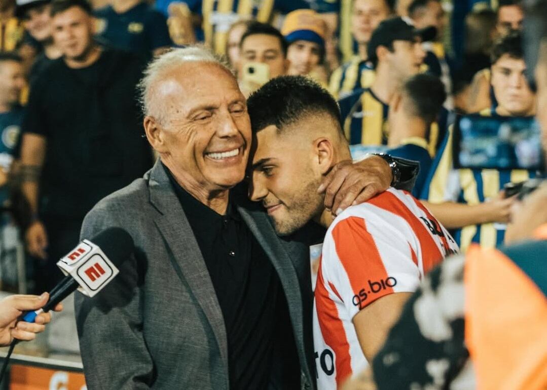 Miguel Russo y su hijo Ignacio Russo / @ignaciio_russo