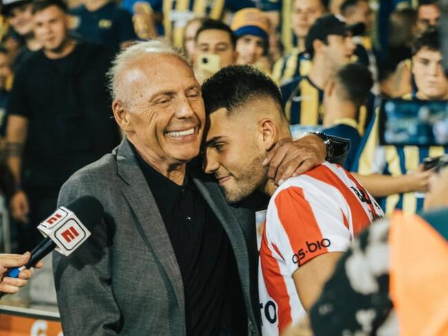 Miguel Russo y su hijo Ignacio Russo / @ignaciio_russo