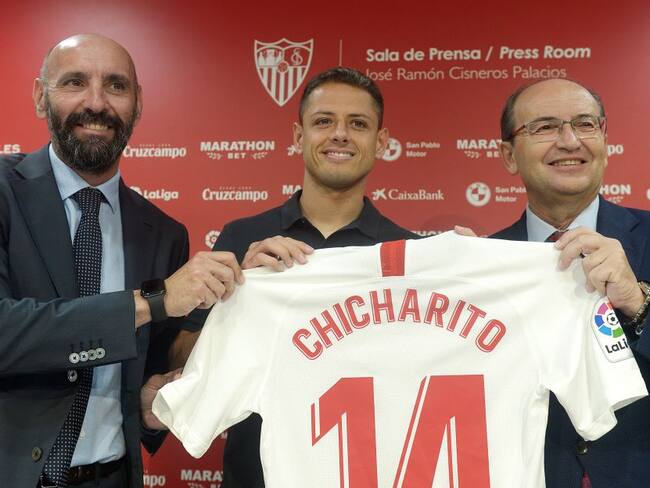 El Chicharito, nuevo jugador del Sevilla hasta junio de 2022