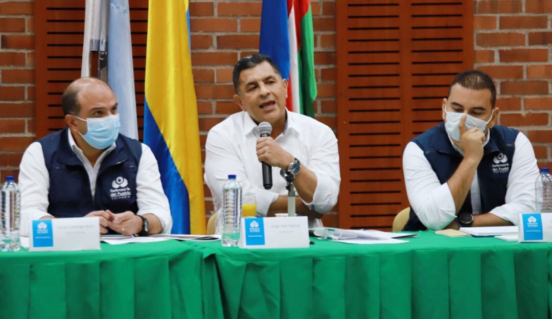 Visita de Defensoría del Pueblo a Cali