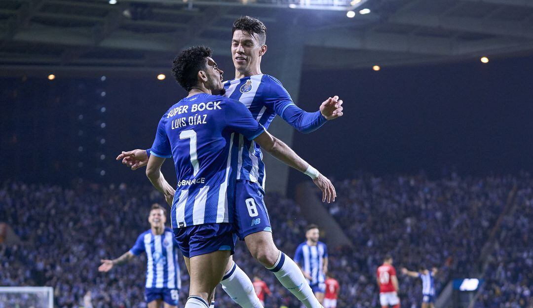 Luis Díaz y Matheus Uribe