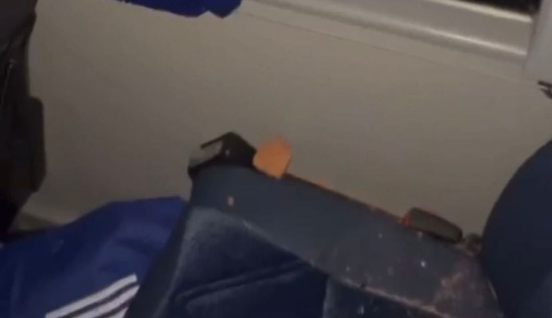 Bus donde se transportaba Millonarios