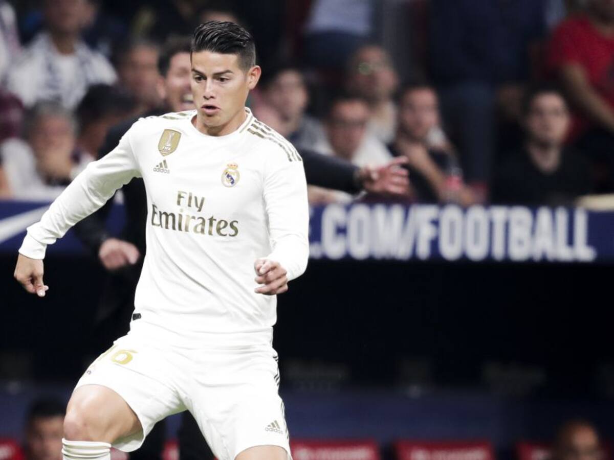 ¡Vuelve James! El volante fue convocado para la Supercopa de España