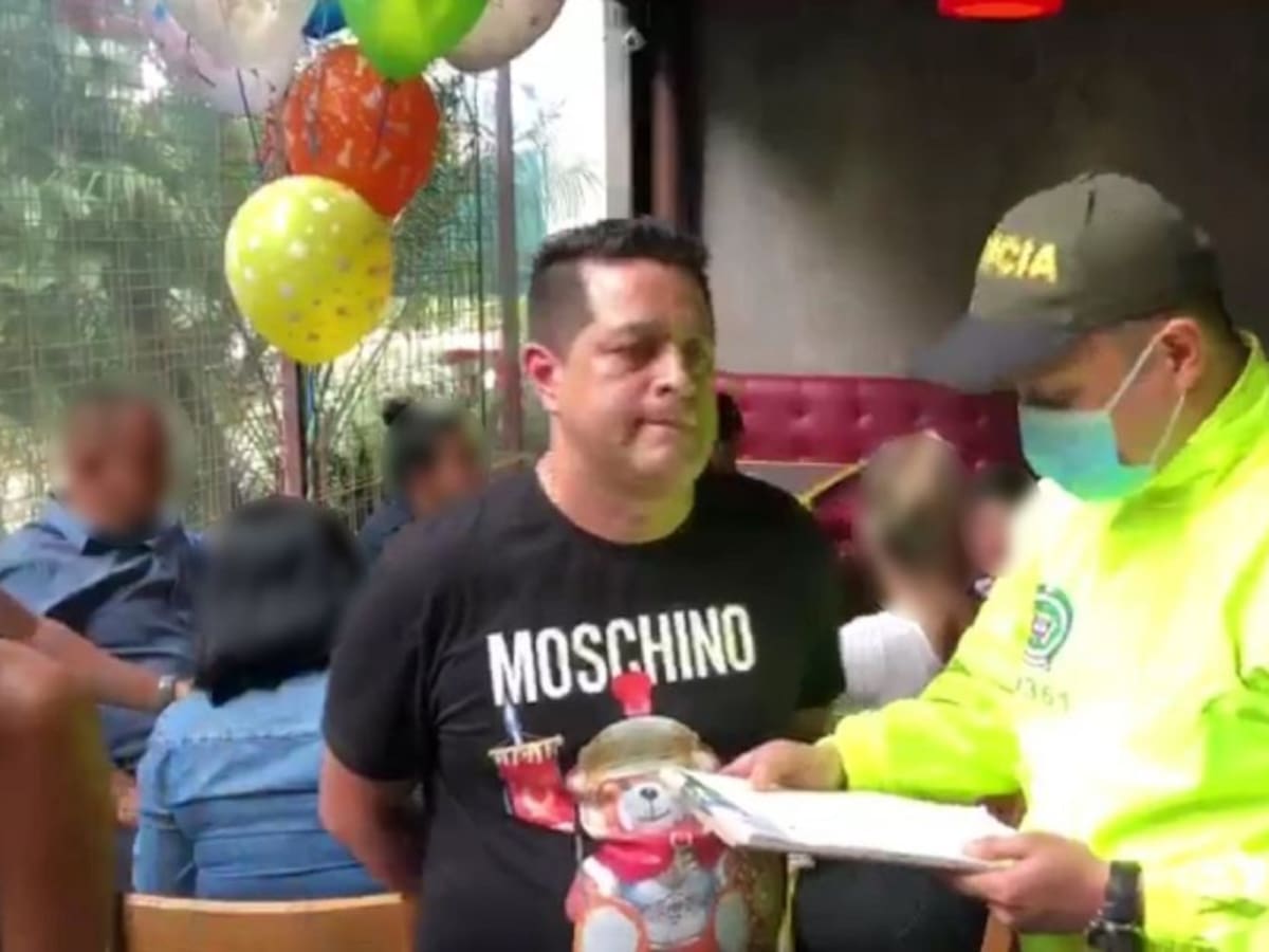 En plena rumba clandestina capturan a “Raspón”, cabecilla de La 38