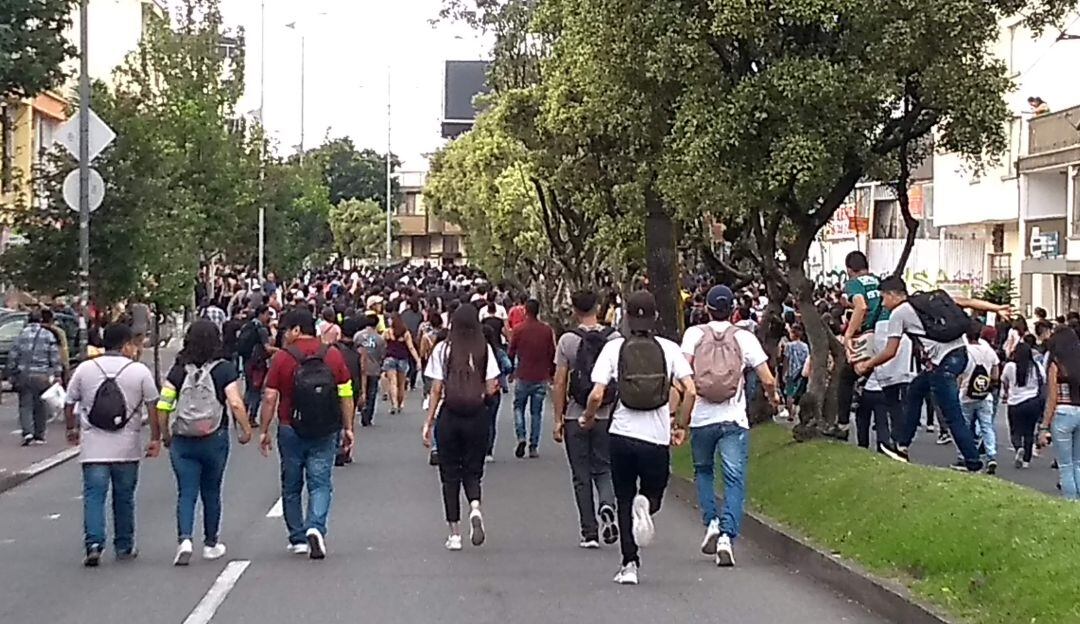 Archivo movilizaciones en Manizales