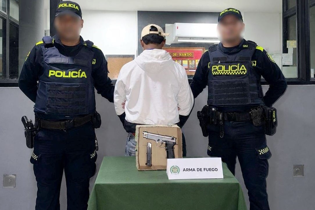Capturado ‘El Keiner’ con una pistola en el barrio Paseo de Bolívar de Cartagena