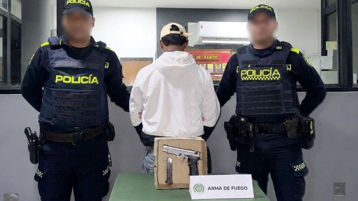 Capturado ‘El Keiner’ con una pistola en el barrio Paseo de Bolívar de Cartagena