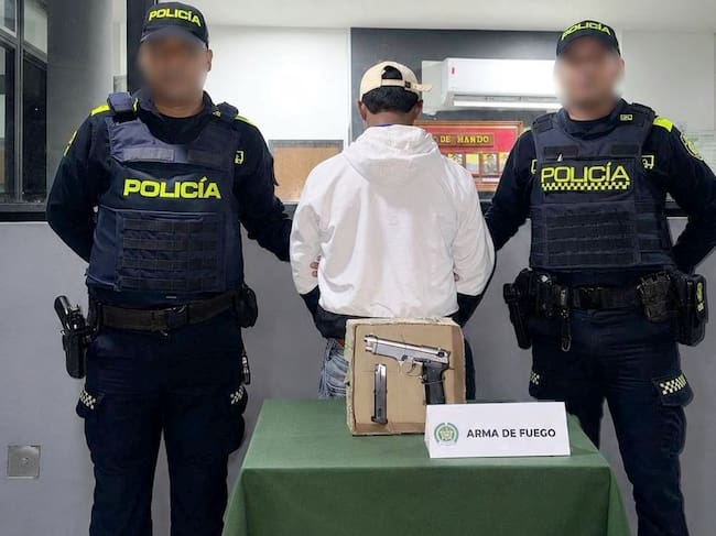 Capturado ‘El Keiner’ con una pistola en el barrio Paseo de Bolívar de Cartagena
